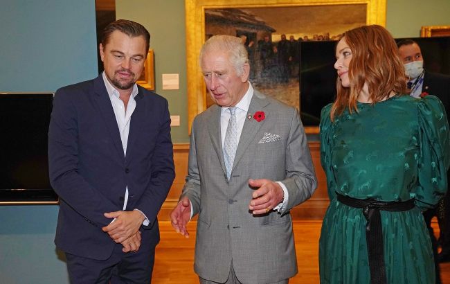 Великі плани: Леонардо Ді Капріо засвітився на зустрічі з членом королівської сім'ї