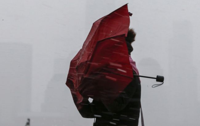 Шторм в Киеве: скорость ветра достигла рекордных значений за историю наблюдений