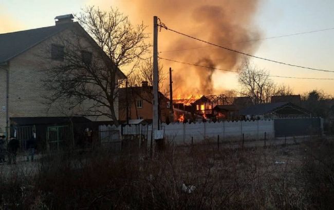 У Києві ворожі снаряди зруйнували будинок екс-чоловіка Ані Лорак