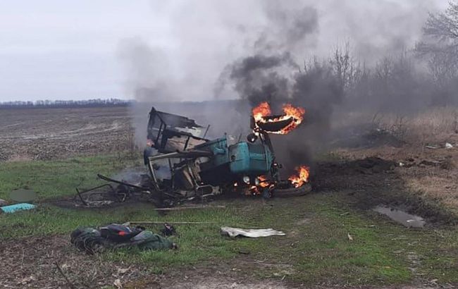 У Чернігівській області трактор підірвався на протитанковій міні: водій загинув
