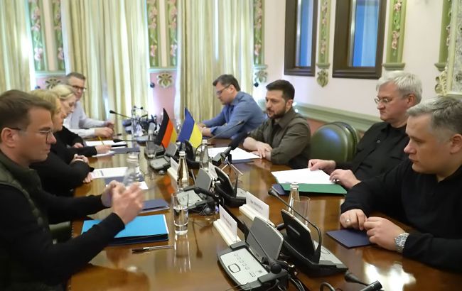 Зеленський провів зустріч з президенткою німецького Бундестагу