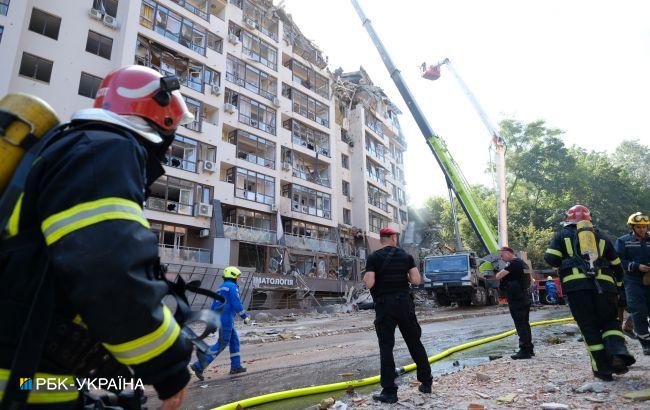 Ракетный удар по Киеву: стало известно количество пострадавших