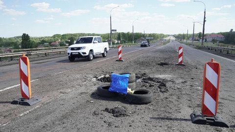 Військові допускають подальші удари по Антонівському мосту у Херсоні