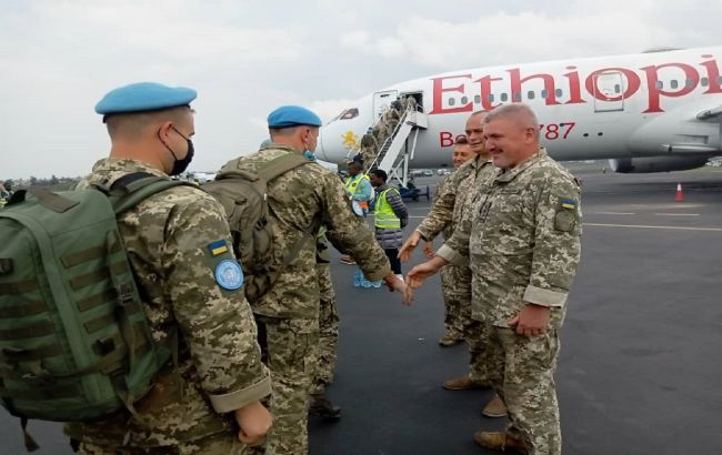 Українські військові виведені з місії ООН в Демократичній Республіці Конго