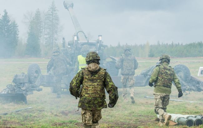 В Генштабе показали, как Эстония тренирует украинских защитников (фото)
