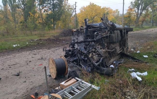 В Сумской области на мине подорвалось авто: есть жертва и трое раненых