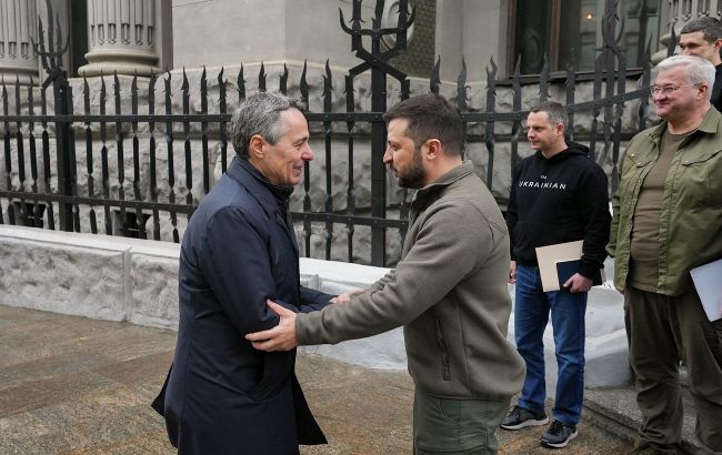 Зеленский встретился с президентом Швейцарии: о чем говорили