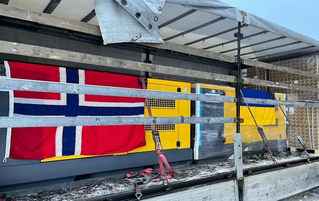 Норвегия передала Украине более 100 генераторов: что известно