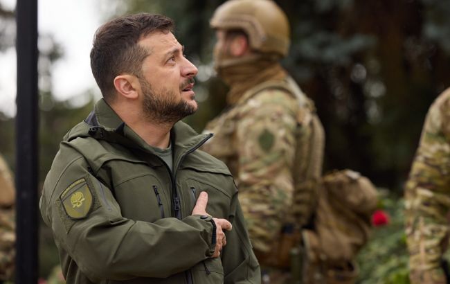 Зеленський відвідав передові позиції ЗСУ у Запорізькій області