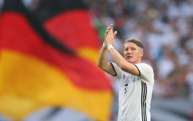 Швайнштайгер рад забитому голу в ворота сборной Украины