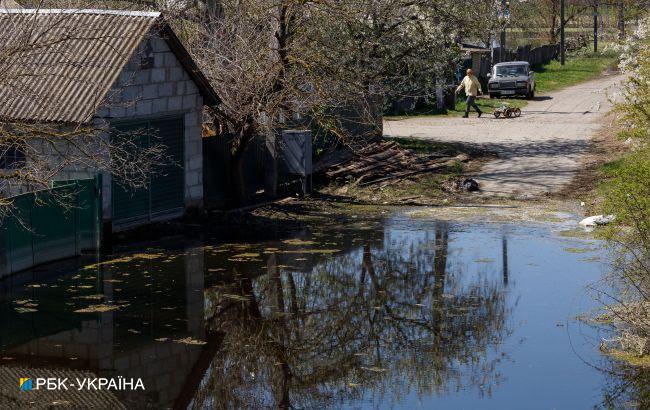 В Україні залишаються підтопленими сотні будинків та тисячі гектарів угідь