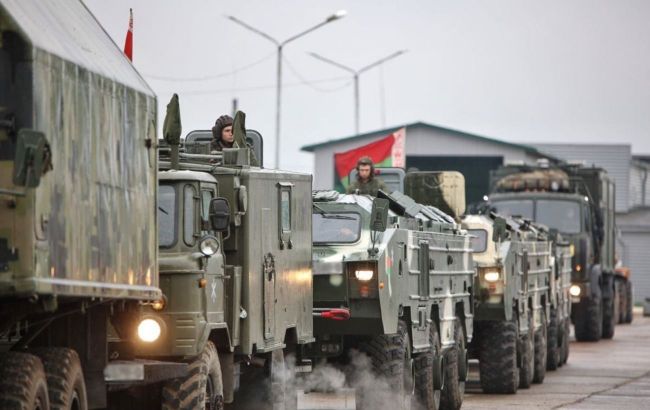 Беларусь провела очередную ротацию войск на границе с Украиной