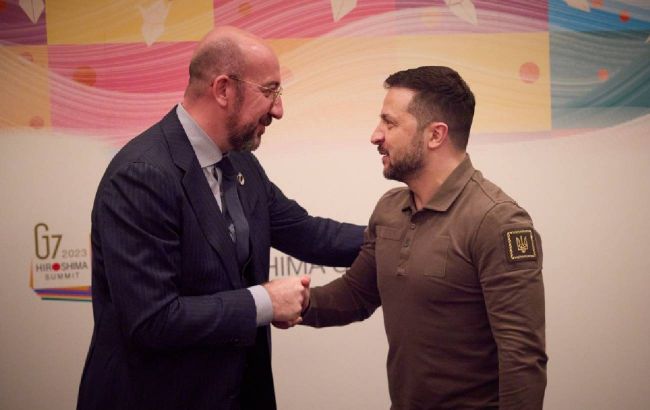 Зеленський та глава Євроради обговорили заборону на експорт українського зерна в ЄС