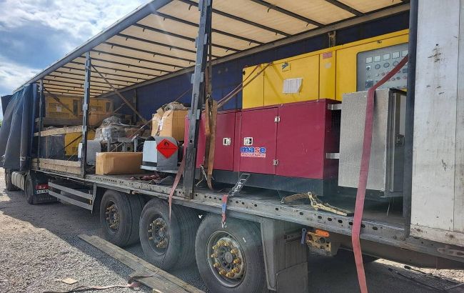 Украина получила более 300 тонн энергооборудования от пяти стран Европы