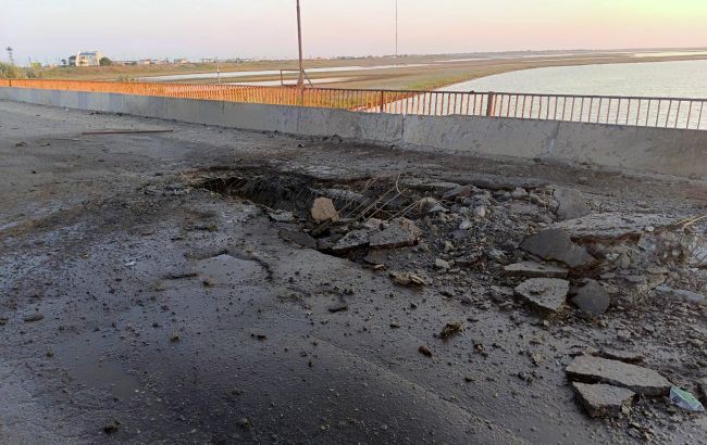 Гуменюк про пошкодження мосту у Чонгарі: це передумови гарних новин, до яких наближаємося