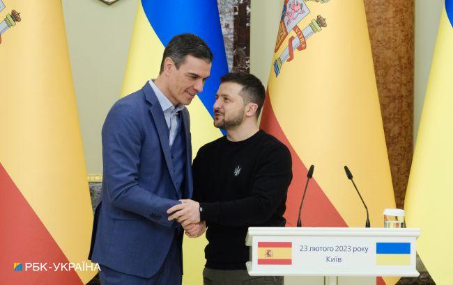 Зеленский встретился с премьером Испании: главные заявления лидеров