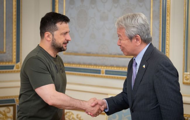 Зеленський обговорив з представниками Японії відбудову України