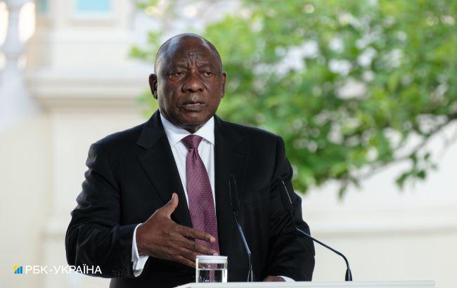 Президент ПАР попросив Путіна відновити "зернову угоду"