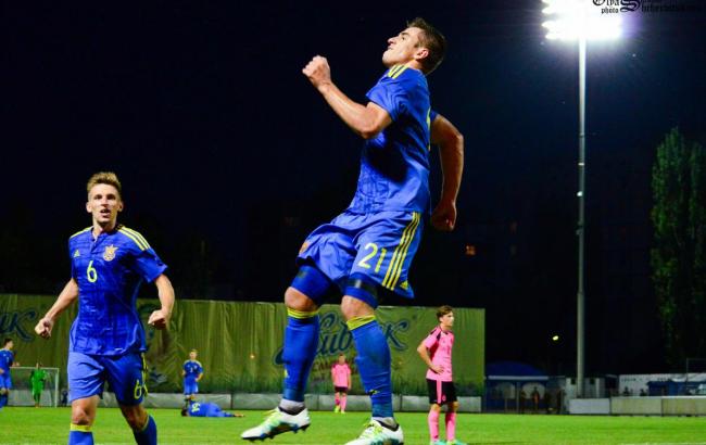 Украинская "молодежка" разгромила Шотландию в отборе на Евро