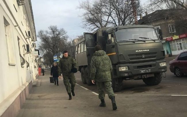 Партизаны зафиксировали прибытие в Джанкой новой группы солдат РФ