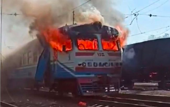 Российский дрон ударил по электричке на Харьковщине, погибла пассажирка