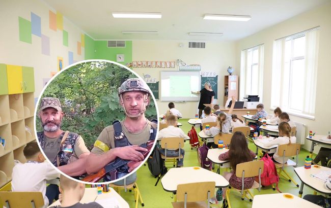 "Ми тут заради вас": українські воїни привітали школярів з Днем знань (відео)