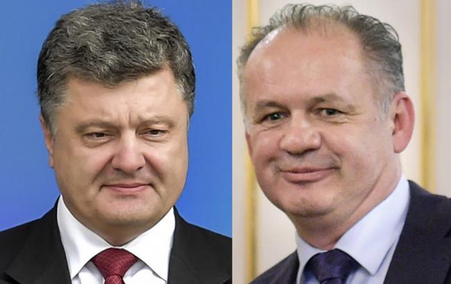 Порошенко і Кіска скоординували позиції перед Братиславським самітом ЄС