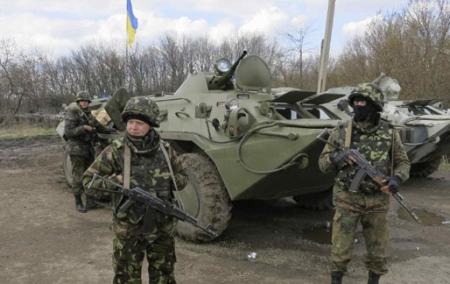 Сили АТО розстріляли блокпост бойовиків на Донбасі, - штаб