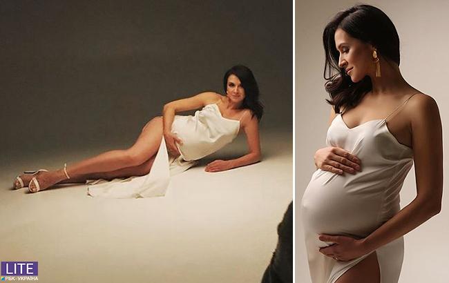"В режиме ожидания": беременная телеведущая снялась в откровенной фотосессии