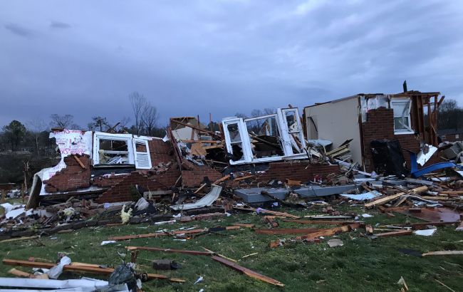 У США торнадо знищив понад 40 будинків, є загиблі