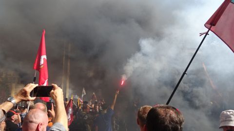 Протести в Литві: внаслідок сутичок постраждали 10 поліцейських, затримано 26 учасників акції