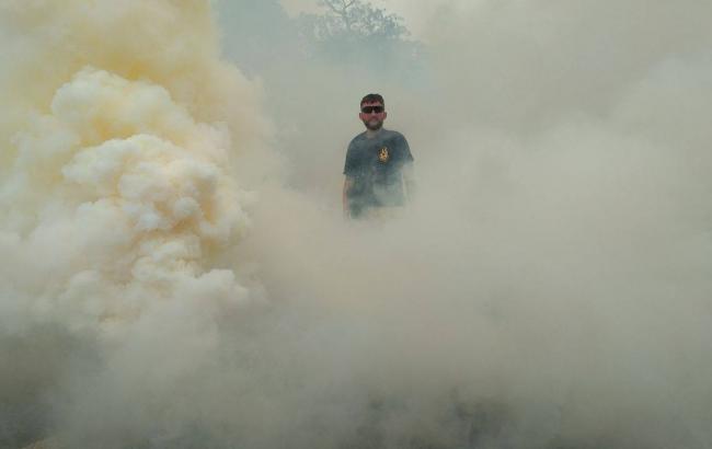 Зіткнення під Радою: опубліковано відео