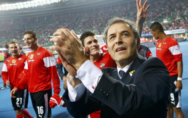 Сборная Австрии огласила заявку на Евро-2016