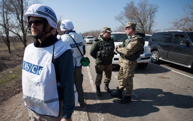 ОБСЕ подтвердила обстрел миссии в районе Коминтерново