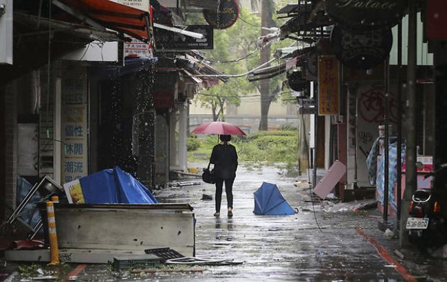 В Китае из-за тайфуна погибли 8 человек
