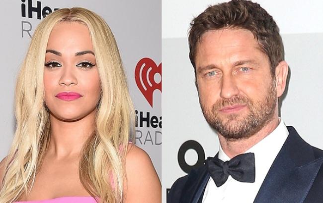 Джерард Батлер и Рита Ора провели ночь в отеле