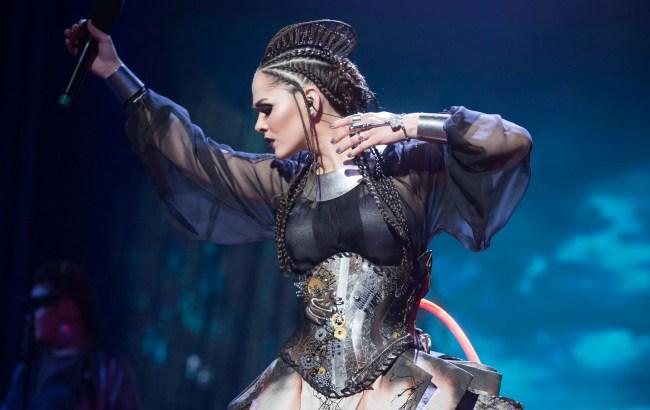 Солистка The Hardkiss сравнила себя с героиней фильма "Голодные игры"