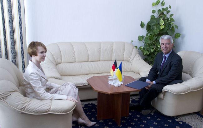 Новий посол ФРН відвідав Україну з робочим візитом