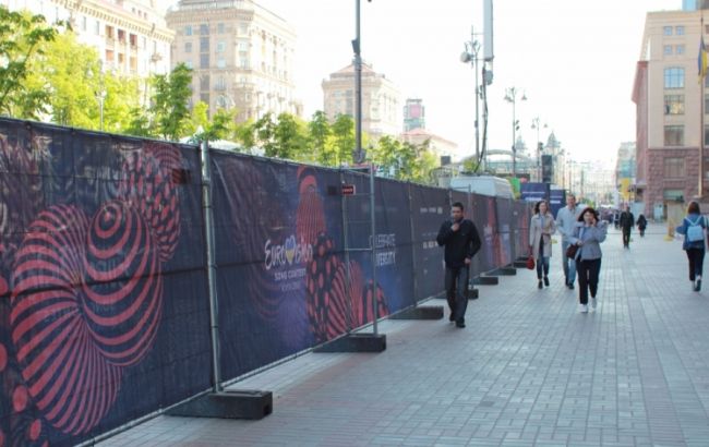 В центре Киева перекроют движение транспорта из-за открытия "Евровидения"
