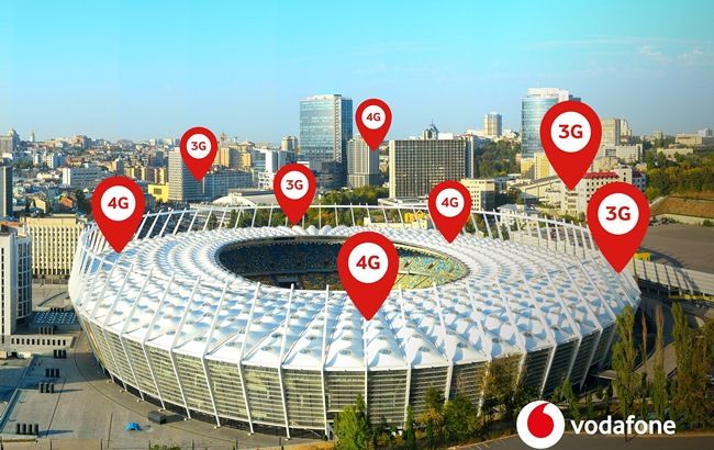 4G на Олімпійському – Vodafone запустив в експлуатацію найбільшу indoor мережу в Україні