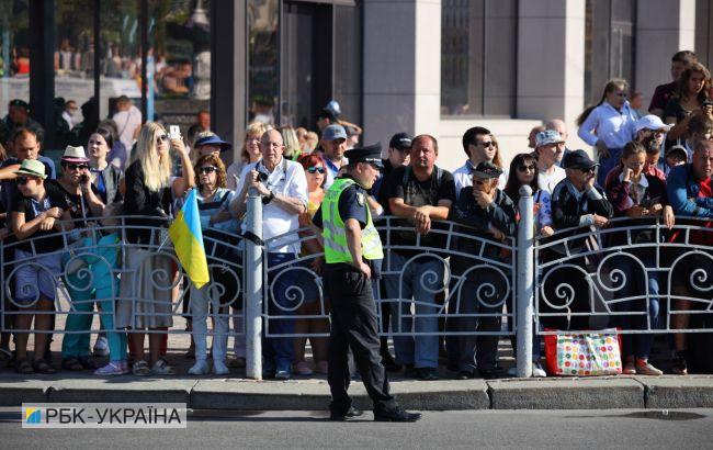 У Києві посилили заходи безпеки на День Незалежності