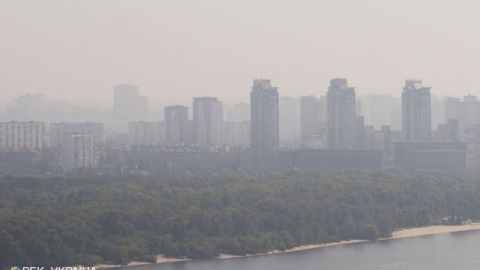 У Києві забруднення повітря перевищило норму