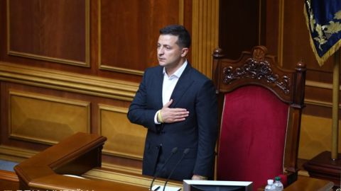 Зеленський прийшов у Раду