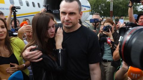 Сенцов сделал первое заявление после обмена