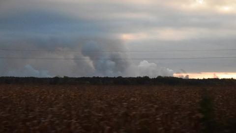Через сильний вітер інтенсивність вибухів на складах під Ічнею зросла