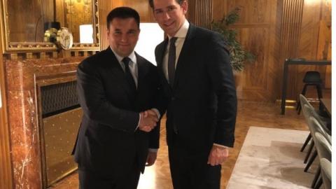 Клімкін та Курц обговорили політику Євросоюзу щодо РФ