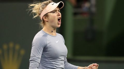 Свитолина впервые сыграет в четвертьфинале турнира в Индиан-Уэллсе