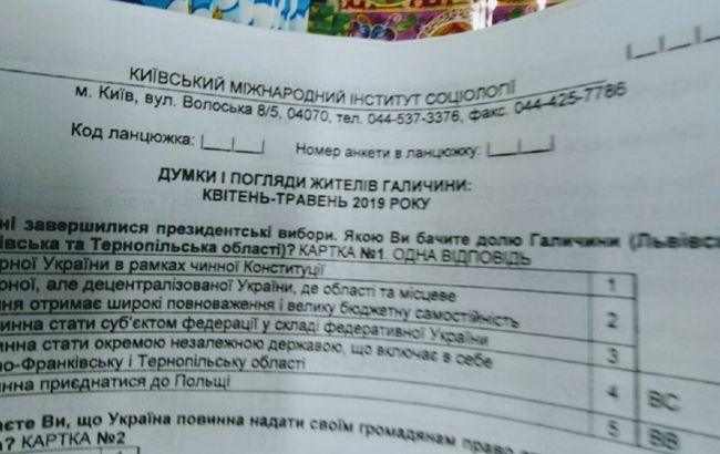 В КМИС прокомментировали опрос о выходе Галичины из Украины