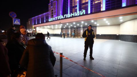 "Минирование" вокзала в Киеве не подтвердилось