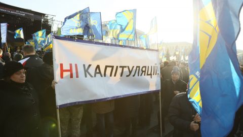 У Києві завершилося віче "Червоні лінії"